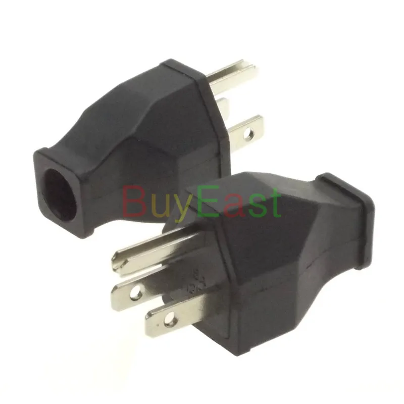 

20 x NEMA 5-15P Plug US Grounded Power DIY Rewireable Plug 250V-15A