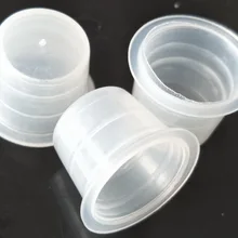 1000 шт большие 15 мм татуировки чернил чашки крышки одноразовые пластиковые колпачки для тату-чернил