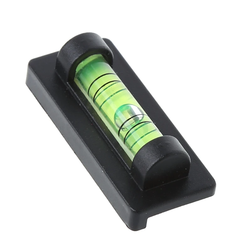 Mini Bubble Level Protractor Spirit Magnetic For TV Rack Photo Frame Goods Shelf ABS Black Green