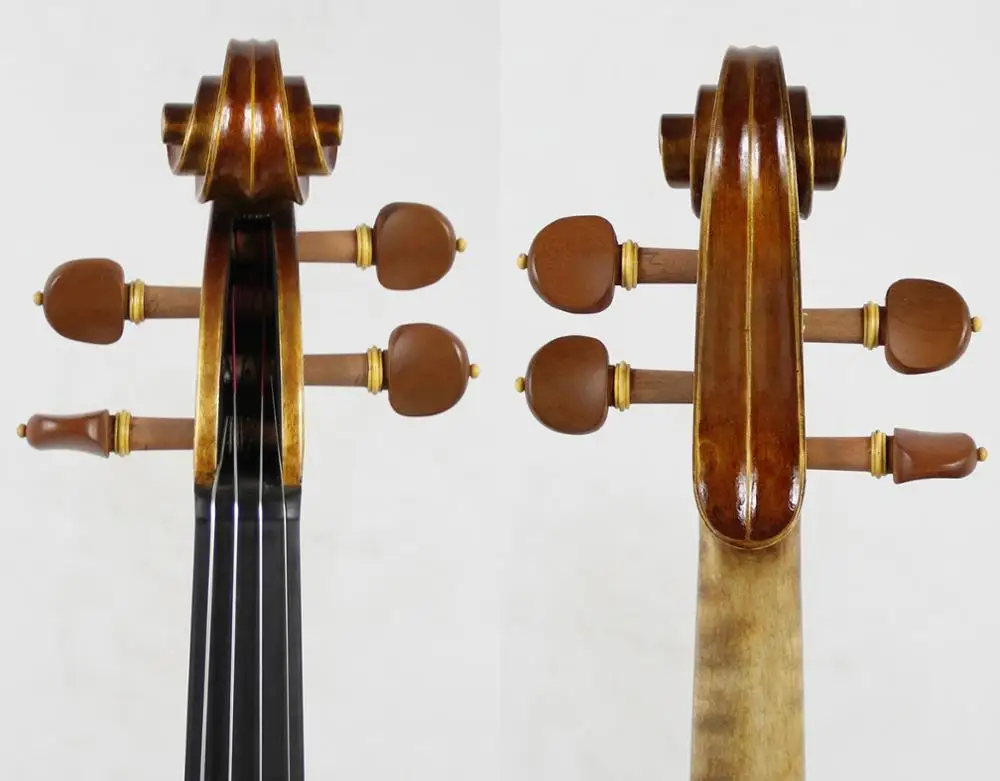 Масляная антикварная лакированная копия Guarnieri 'del Gesu' cкрипка violino профессиональная скрипка+ чехол, бант, канифоль