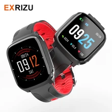 EXRIZU TF9 ips цветной экран Bluetooth умный Браслет пульсометр расстояние калорий кровяное давление браслет для смартфона