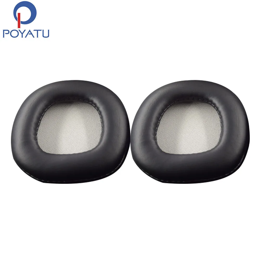 POYATU Headphone Earpads For Plantronics Audio 355 955 Headphone Cushion Pad Covers Replacement Ear Pads Comfortable Black Pair  (1)