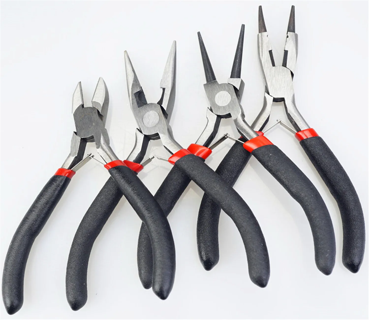 

1 Piece Four Different Stainless Steel Needle Nose Pliers Jewelry Making Hand Tool