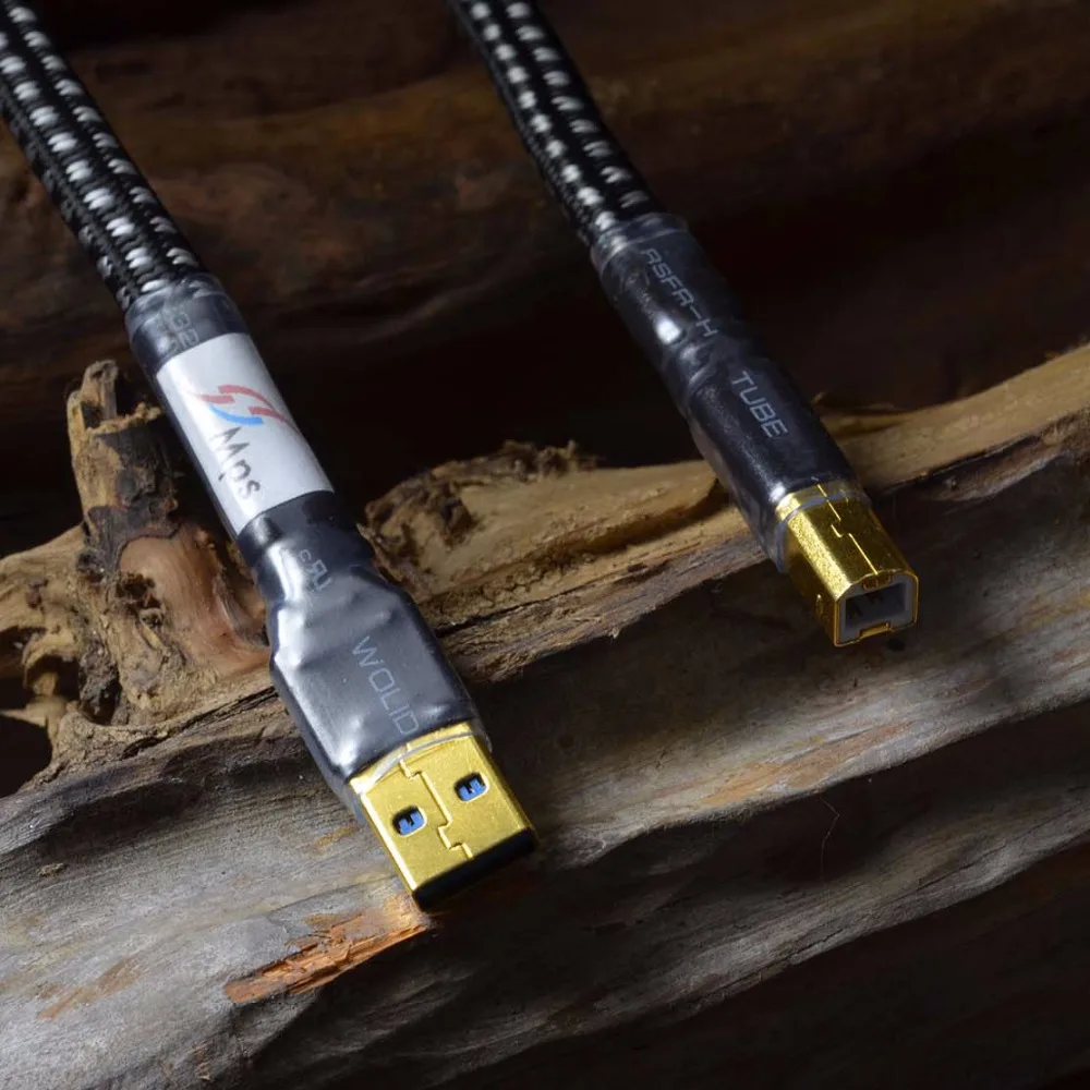 MPS HD-770 USB разъем позолоченный штекер 99.9997% OCC+ посеребренный кабель для передачи данных аудио кабель провод HiFi для DAC PC
