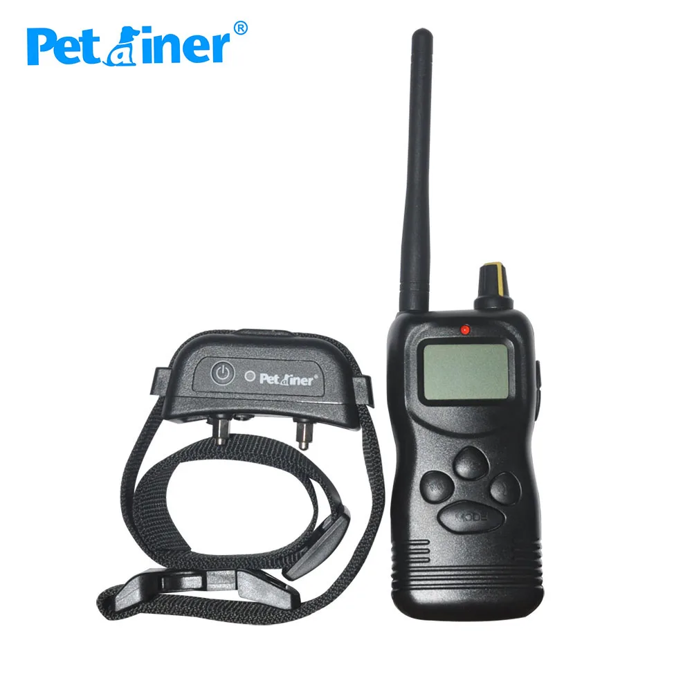 Petrainer 900B 1 New 1000M 100 Waterproof & Rechargeable Multi dogs