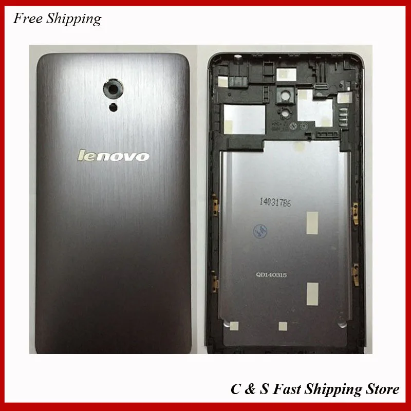 Original Matel Material Phone Shell Back Cover For Lenovo S860 Housing Battery Door Replacement