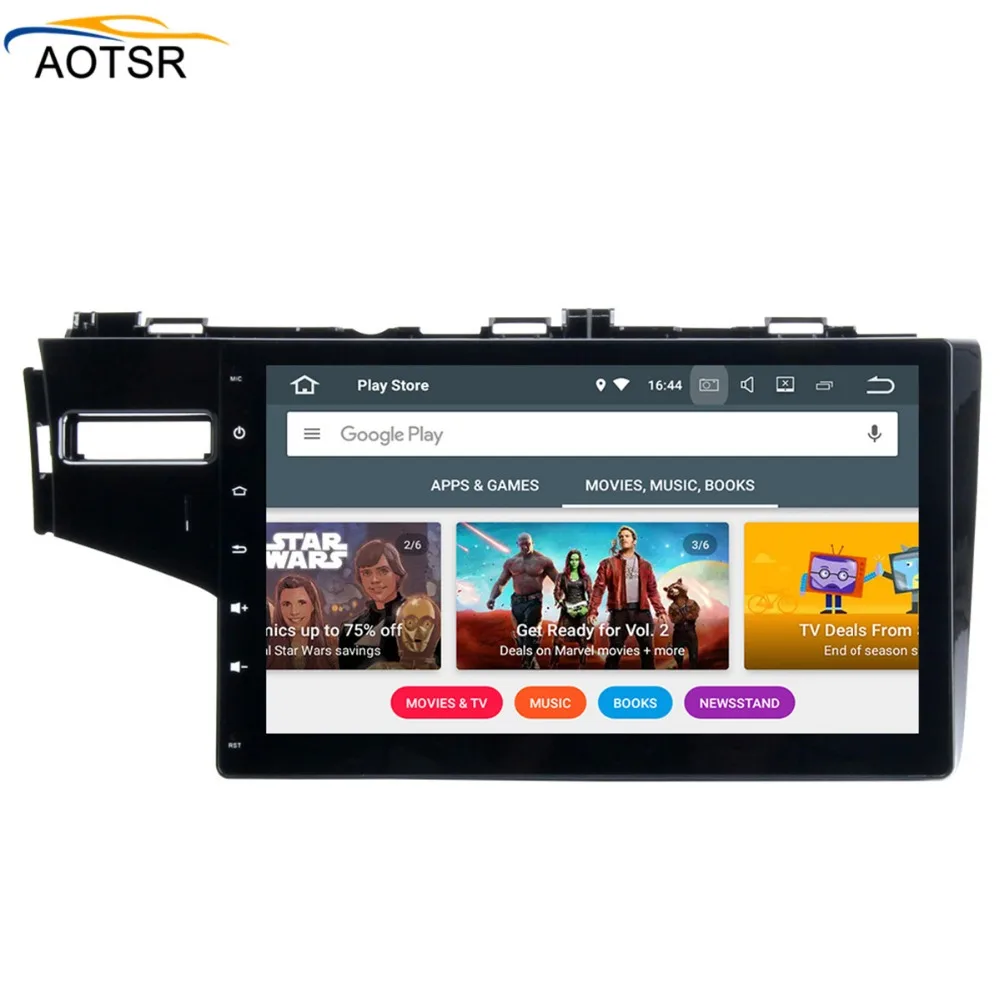 Discount 2 din Android 8.0 Car multimedia player Radio head unit For Honda Fit Left Driving 2014- 2017 gps navigation Stereo no dvd 4+32G 5
