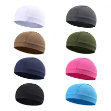 2 шт унисекс Спорт на открытом воздухе Велоспорт мотошлем мотоциклетный шлем пылезащитный вкладыш Быстросохнущий ветрозащитный маленький тканевый колпачок