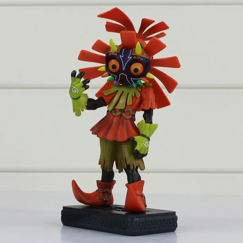 

15cmPVC The Legend of Zelda Majora's Mask 3D Skull Kid Action Statue cool lifelike hot good quality Christmas festival gift kid