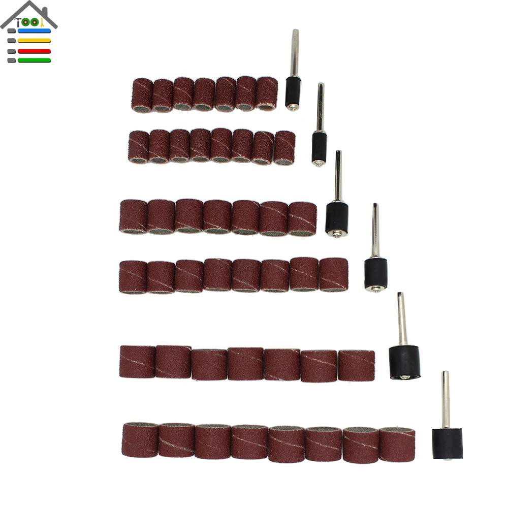 Buy 51pc Drum Sanding Band Sandpaper Sander Kit for