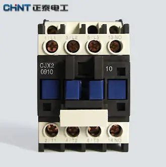 Оригинальные CHINT электрическая цепь контактор переменного тока CJX2 0910 220V/380V 9A 3 Pole P