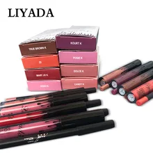 8 единиц/лот из высококачественного матового антипригарным чашки блеск для губ помада костюм прочного цвет помады водонепроницаемый помада