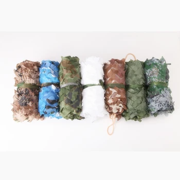 

1.5*5m Camouflage Net Camping Shooting Military Garden Sunshade Canopy Camouflage Sun Shelter Tent Car-Covers Shade Sail