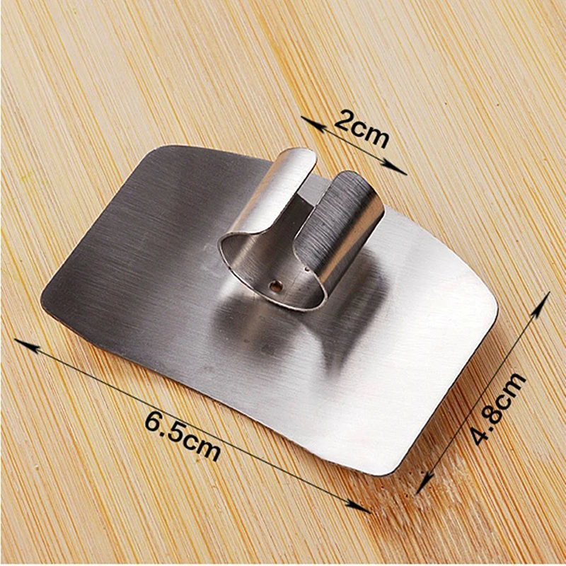 Stainless Steel Hand Guard Finger Protector Knife Slice Chop Tool