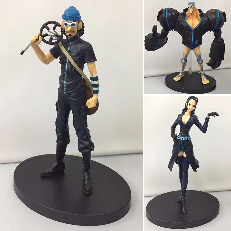 3 шт./компл. ONE PIECE ONEPIECE FRANKY Usopp Nico Miss Allsunday Женская коллекция подарок из фильма аниме