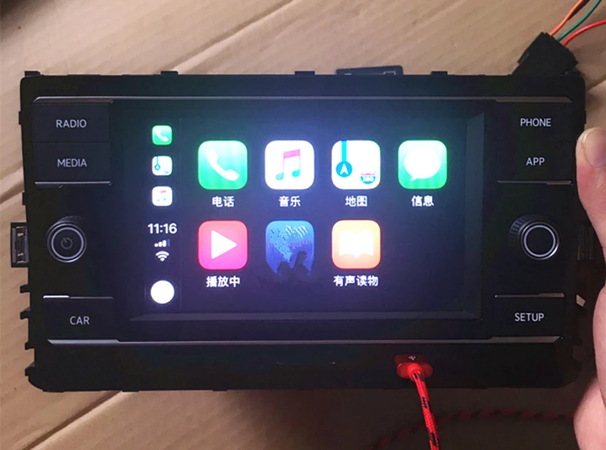 Carplay MQB 6," MIB Системы радио автомобиль VW Passat B8 Гольф 7 MK7 7,5 5GG 035 280D 5GG035280D