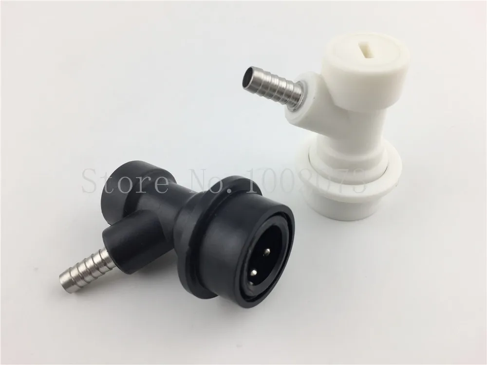 Corny Keg Ball Lock Disconnect Quick Connector Barbed And Threaded Home Brew Beer Kegs Dispenser  (16)