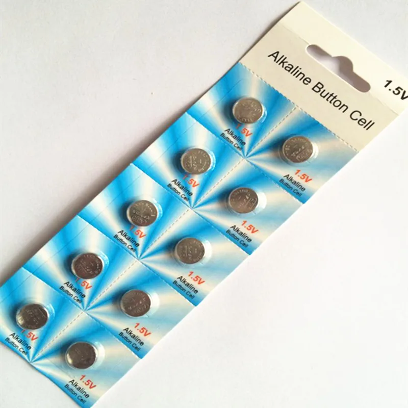 High quality AG10 Button cell coin Battery 1.5V LR1130 SR1130 LR54 SR54