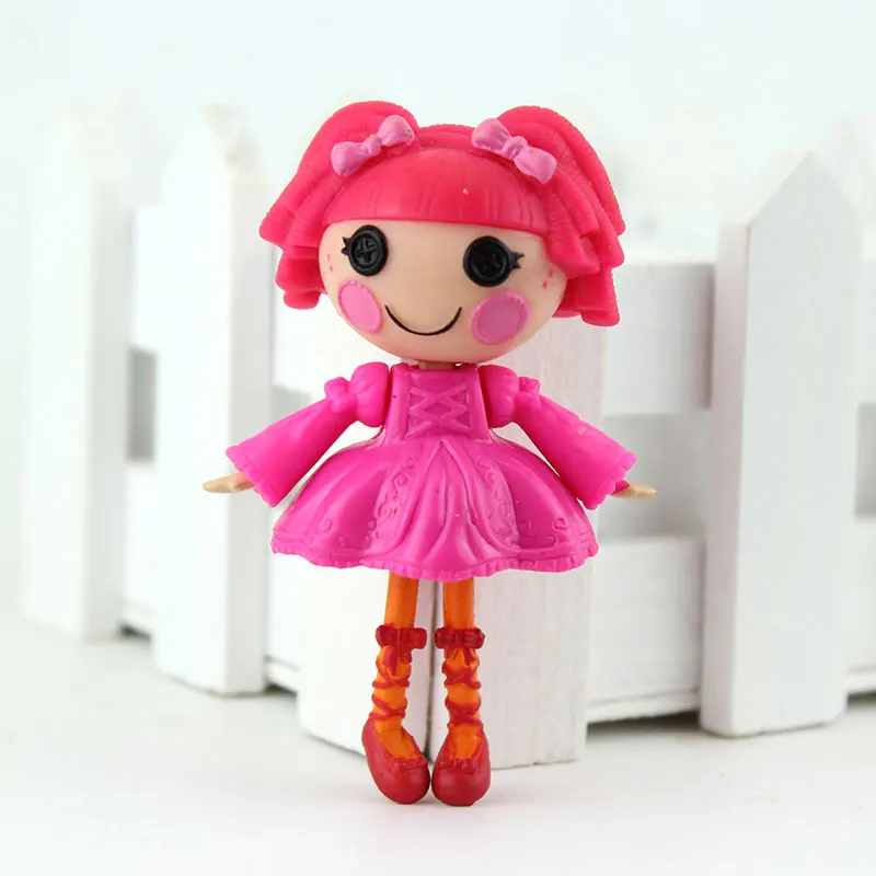 1 шт. 3 дюйма оригинальные MGA куклы Lalaloopsy Мини Куклы для девочек игрушка игровой домик каждый уникальный - Цвет: 06