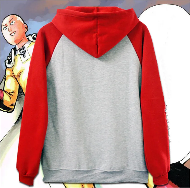 One Punch Man герой Сайтама Толстовка Oppai Косплэй костюм куртки кофты Для мужчин Для женщин Повседневная куртка с капюшоном