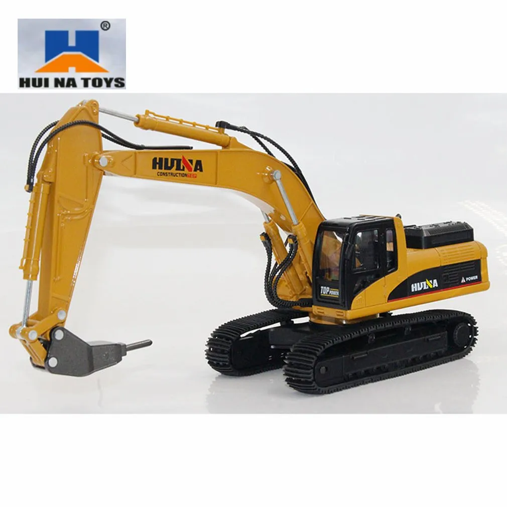 

HUINA TOYS NO.1911 1/40 Alloy Broken Drilling Trucks Car Die-Cast Metal Engineering Construction Vehicle Model Kids Toys