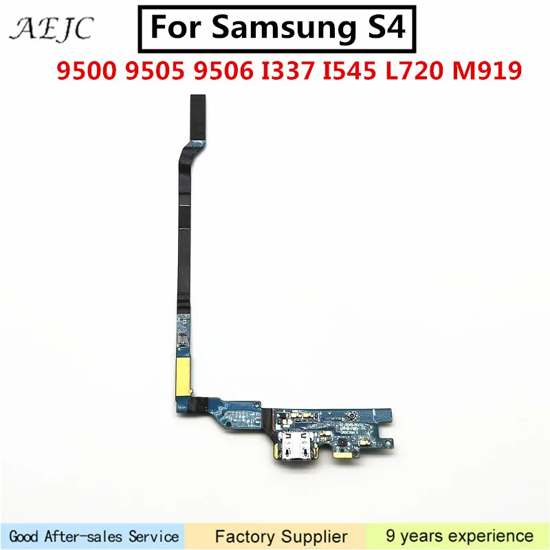 Для samsung Galaxy S4 i9500 i9505 i9506 I337 I545 L720 M919 USB зарядное устройство Порт гибкий кабель для samsung S4 зарядный порт Flex