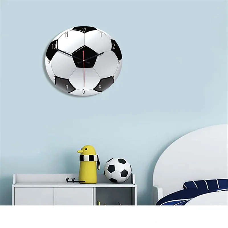 Nordic best selling wall clock home printing creative living room bedroom ball acrylic decorative clock wall hangings