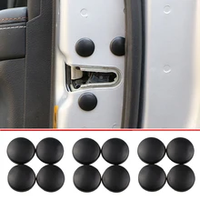 12pçs tampa de protetor de parafuso da fechadura, cobertura de protetor para parafuso de fechadura de porta de carro para citroen picasso c1 c2 c3 c4 c5 ds3 ds4 ds5 ds6 elysee c-quatro c triomfe