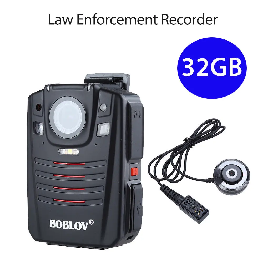 BOBLOV HD66 07 10 м IR камера ночного видения карманная 32 Гб Ambarella A7 чип носимая для тела