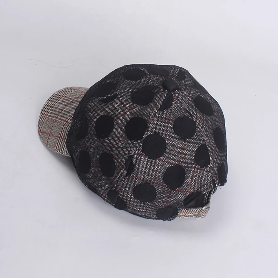 Сетчатая точка бейсболки женские булочка Snapback на лето и весну повседневные спортивные Прямая шапка бейсболка кепка 2 цвета