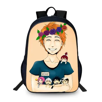 

BAOBEIKU New Arrival 3D Backpack Creative Illustration School Bags Creative Fashion For Teenager Girls Boys Women Men Bag