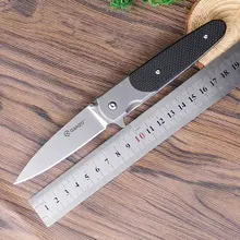 Жар-Ganzo G743-2 440C G10 или деревянная ручка складной нож для выживания, инструмент для кемпинга, карманный нож для охоты Тактический уличный инструмент EDC