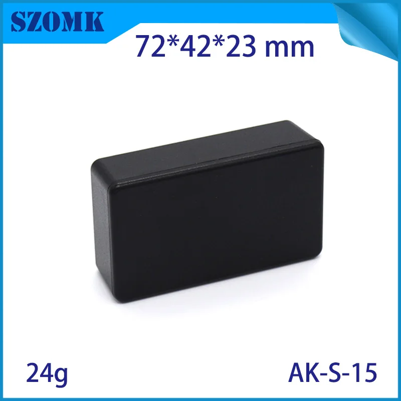 plastic enclosure for electronics control box szomk diy enclosure junction box plastic housing small abs instrument enclosure distribution box black plastic box enclosure electronics case   (1)