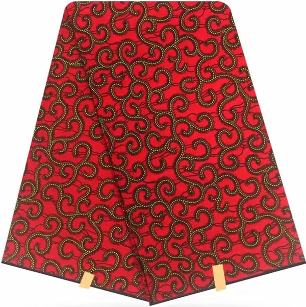 Африканская ткань Африканская восковая печать ткань tissus воск ткани для пэчворка Горячая 6 ярдов хлопок Анкара ткань QT-A1