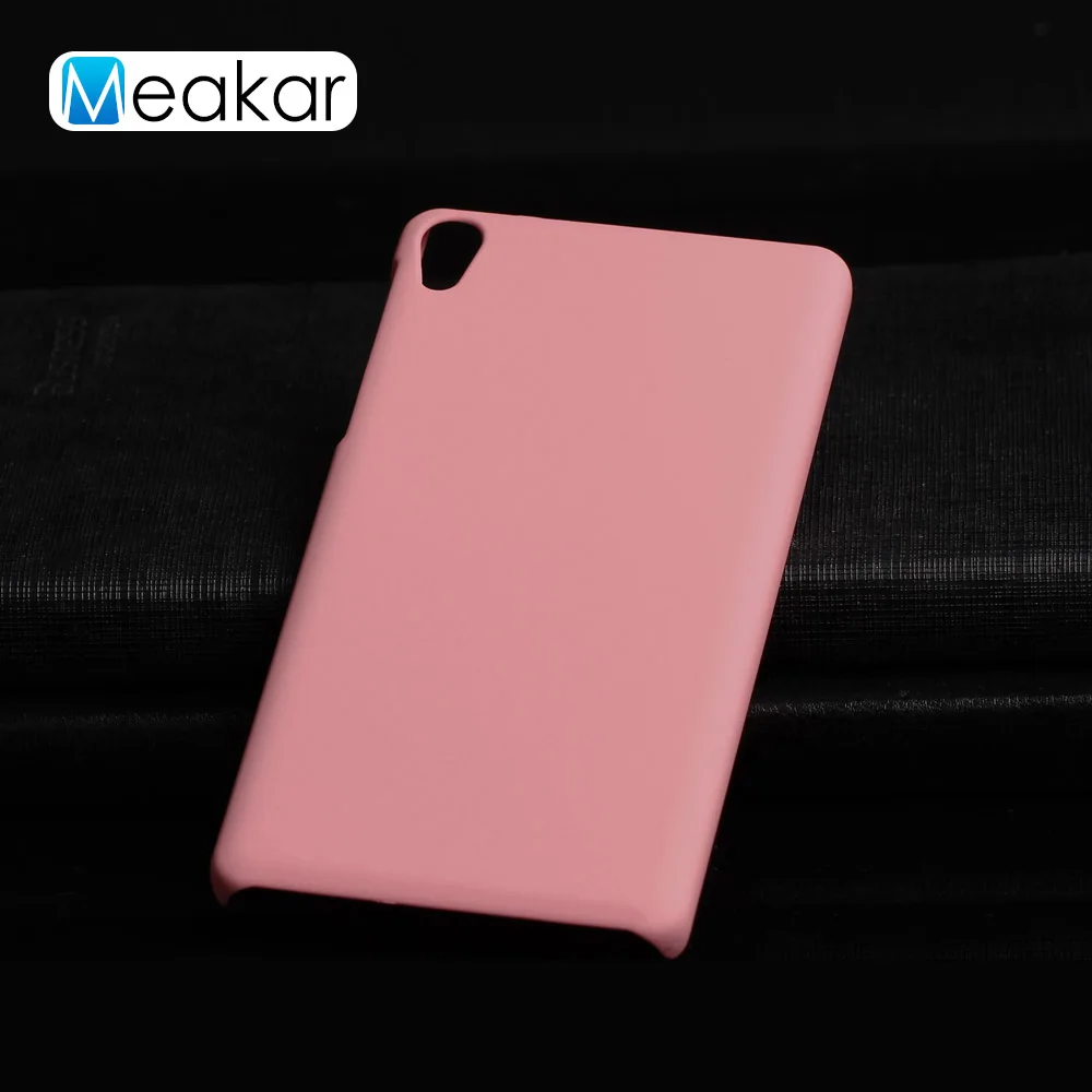 Матовый пластиковый чехол для sony Xperia E5 чехол для sony Xperia E5 E 5 Dual F3311 F3313 чехол-лента на заднюю панель - Цвет: Pink
