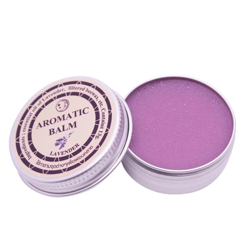 

Lavender candle cream improve sleep calm mood lavender balm insomnia relax aromatic balm fragrances and deodorants JLRS 2018