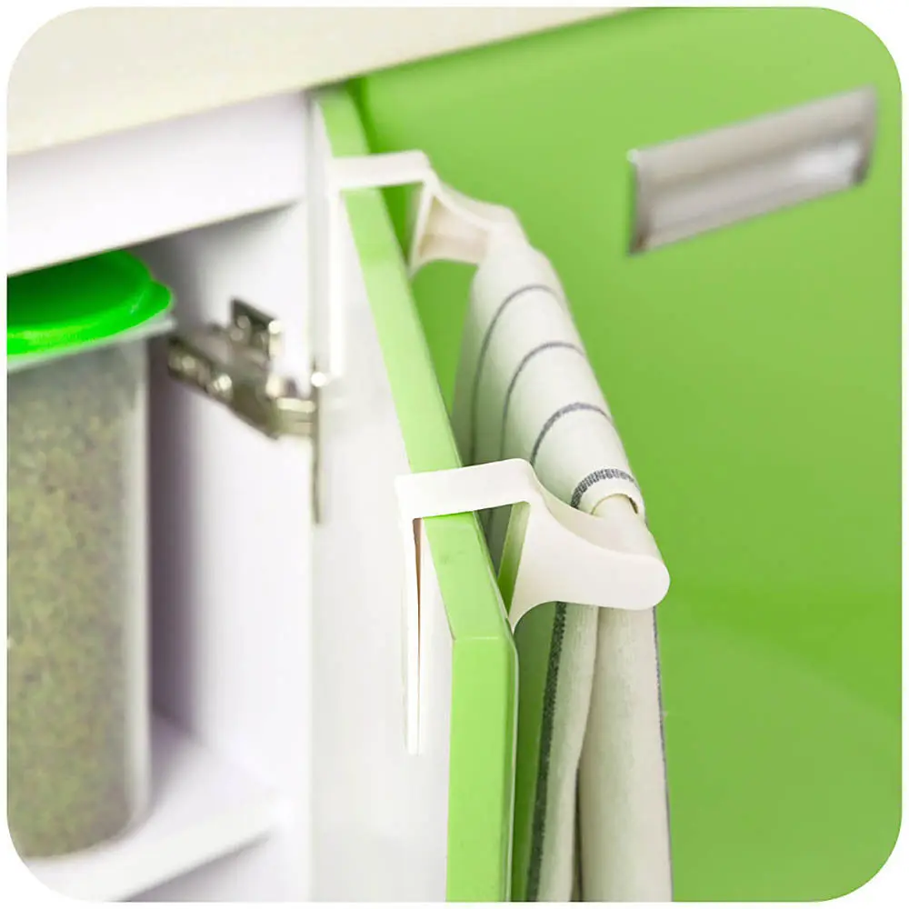 

1Pc Towel Bar Holder Rack Storage Organizer Bathroom Kitchen Hanging Rail Rack