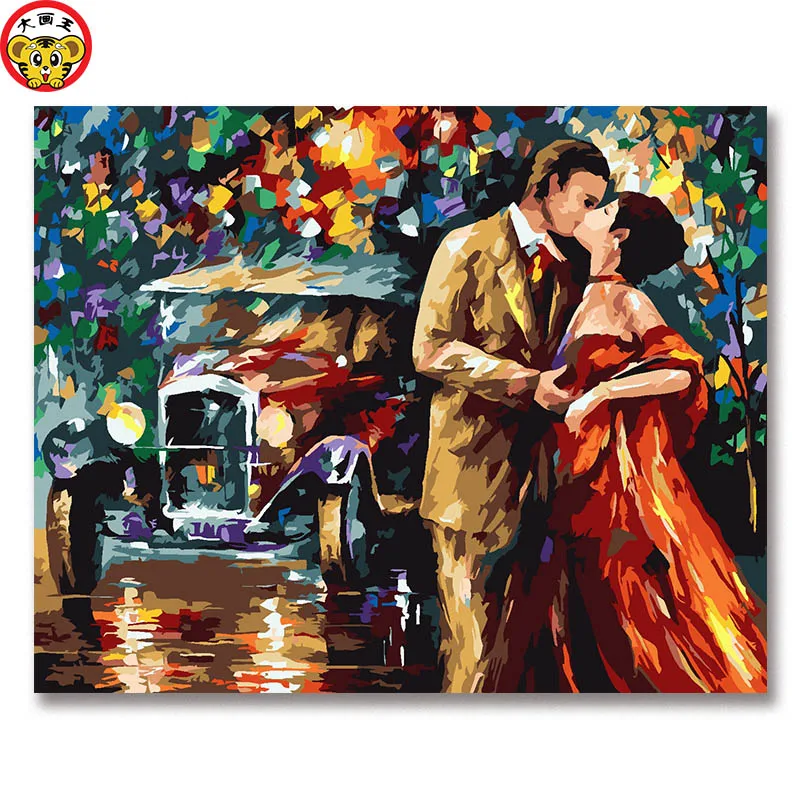Поцелуй богатый средний возраст романтический домашний декор живопись ...