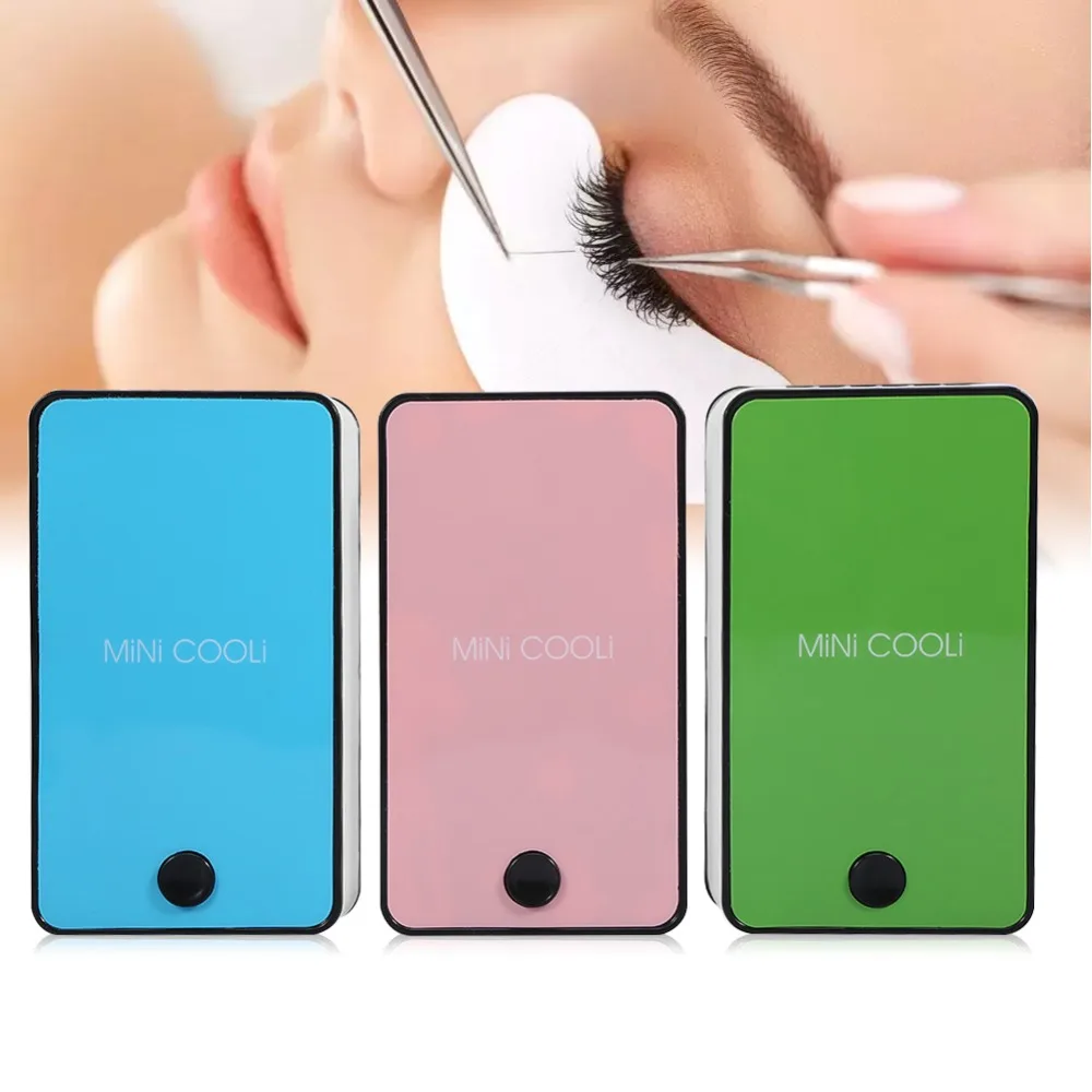 

Professional Cooling False Eyelash Blow Drying Machine USB Mini Fan Air Condition Mascara Eyelash Extension Glue Quick Dry Tools