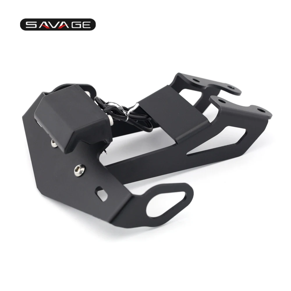 

Registration License Plate Holder LED Light For YAMAHA MT-15 M-SLAZ 150 2015 16 17 2018 Motorcycle Tail Tidy Fender Eliminator