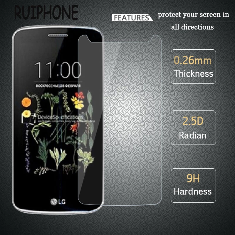 

FOR LG K5 Tempered Glass 0.26mm 2.5D 9H Screen Protector For LG K 5 Q6 Ultra-thin Protective Film For LG K5 X220 Q6 5.0'