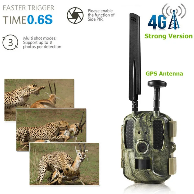 4G Scout Guard Hunting Trail Cameras Wildlife Trail Cameras 12MP GPS Forest WildCamera Foto Chasse 4G Network Hunter Cameras (2)