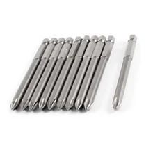 Лучшая цена 10 шт. 1/4 &quotшестигранный хвостовик 6 мм PH2 отвертка Philips
