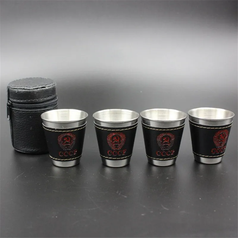 4pcslot Outdoor Travel Cups Set  (2)