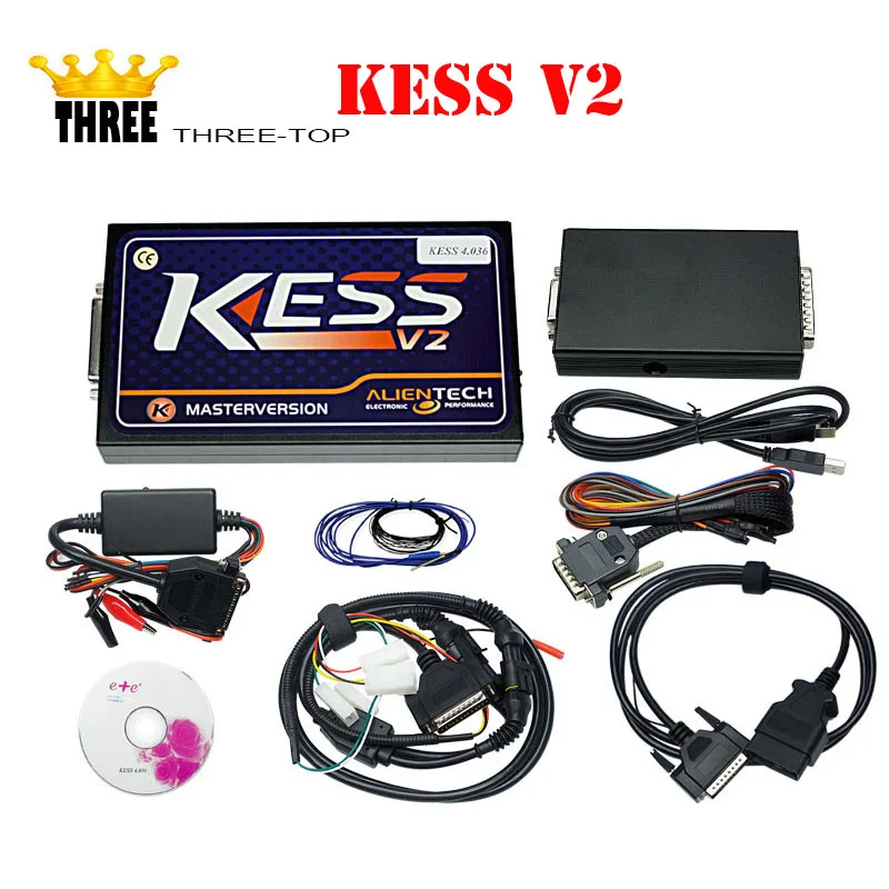 ECU Chip Tuning Tool KESS V2 hardware 4.036 and software 2.32 OBD2