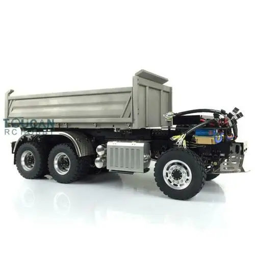 LESU 1/14 радиоуправляемая модель гидравлический человек 3 сторонний выход 6*6