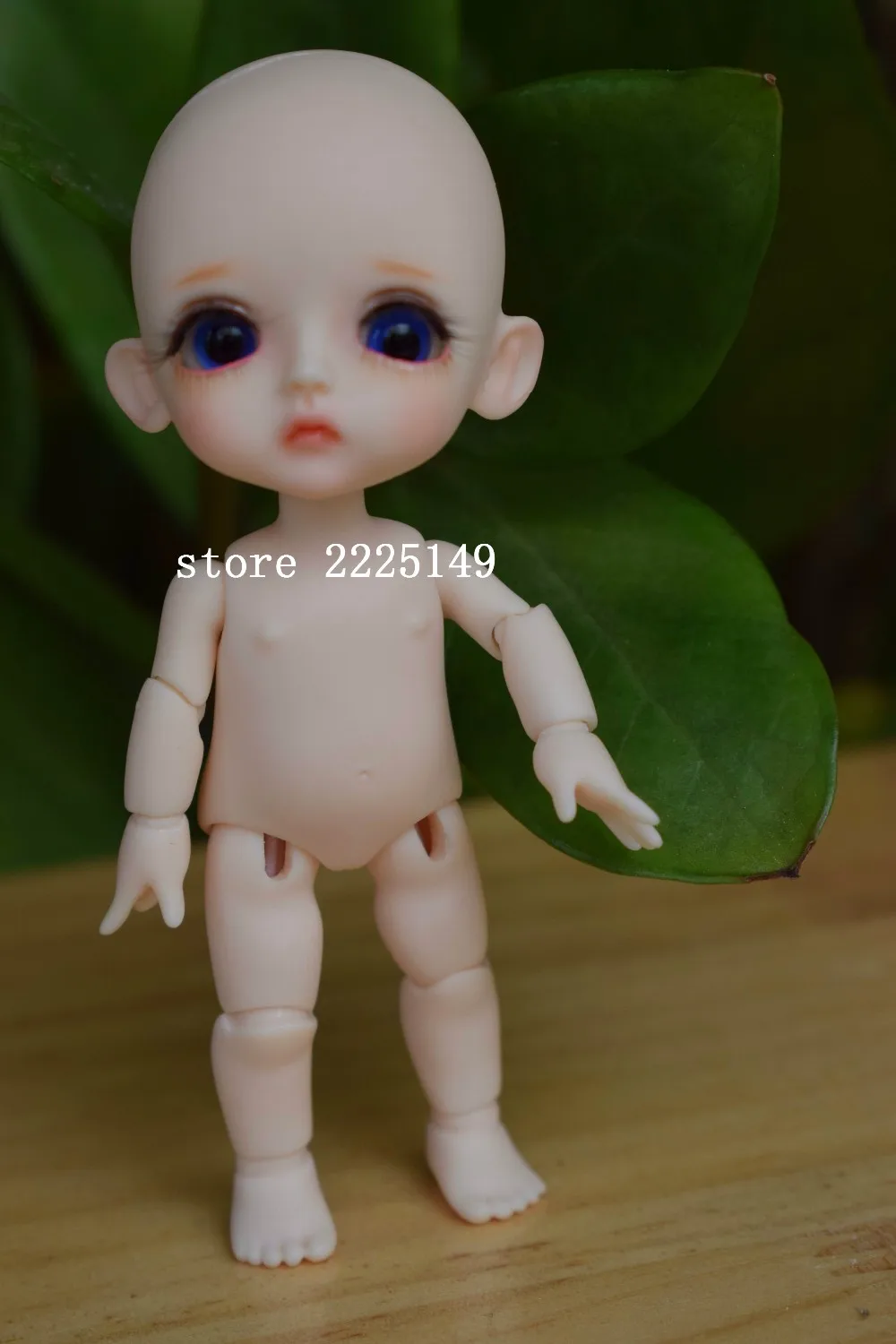 1/12 BJD кукла белая линия. Белль с глазами