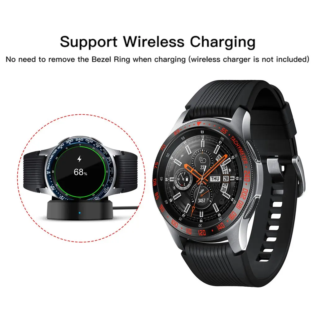 Умный чехол для часов для samsung Galaxy Smart Watch 46 мм/42 мм металлический ободок рамка чехол, Защитная крышка для samsung R800/gear S3/S4