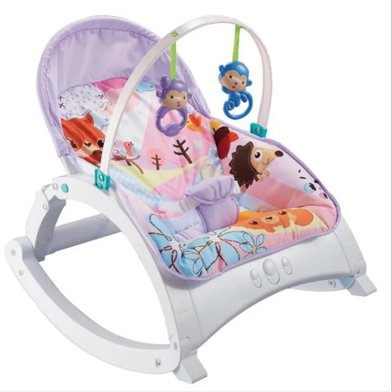 Baby Music Shake Rocking Chair Baby Multi Functioncomfort Backrest