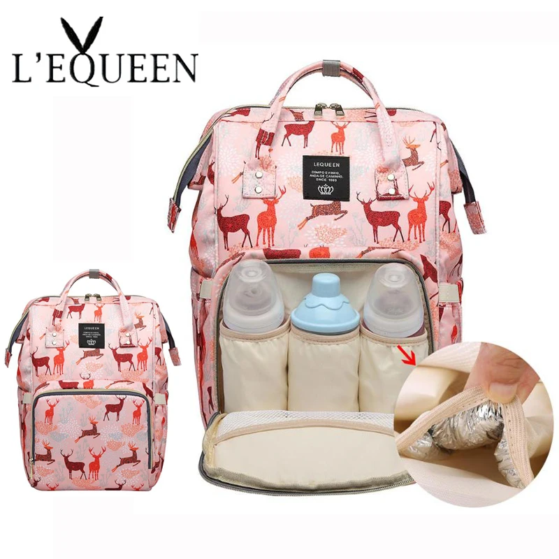 

Fashion Mummy Maternity Nappy bag Large Capacity infant Diaper bag Travel Backpack Stroller accessories Baby Bags Baby Care